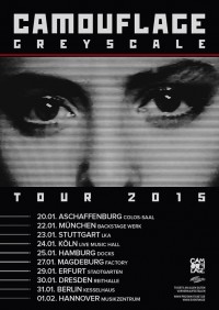 Camouflage Greyscale Tour 2015
